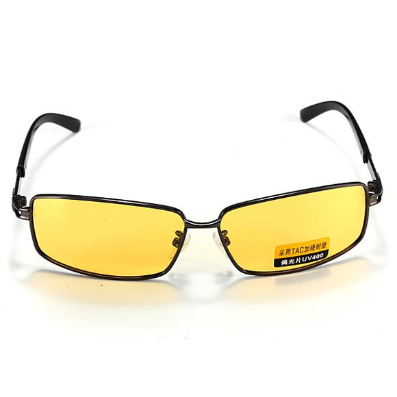 Polarized UV400 Sun Glassess Night Vision Driving Eyewear Shade Glasses