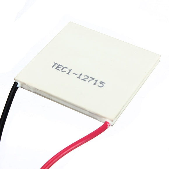 2Pcs TEC1-12715 Heat Sink Thermoelectric Cooler Peltier Plate Module