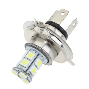 Car H4 5050 SMD 13LED Bulb Head Fog Light Lamp White 3W 12V