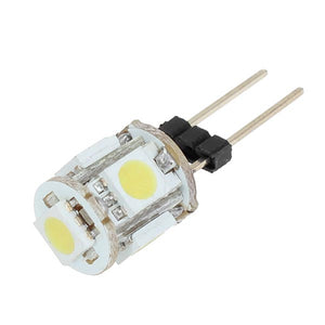 G4 5LED  SMD 5050 LED Light Car RV Marine Boat Lamp Bulb DC12V