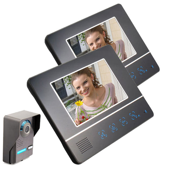 ENNIO SY811FA12 7 Inch TFT Screen Color Video Intercom Doorbell Door Phone