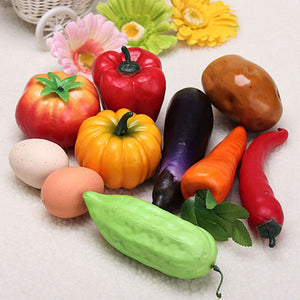 Plastic Artificial Vegetables Modern Home Decorations
