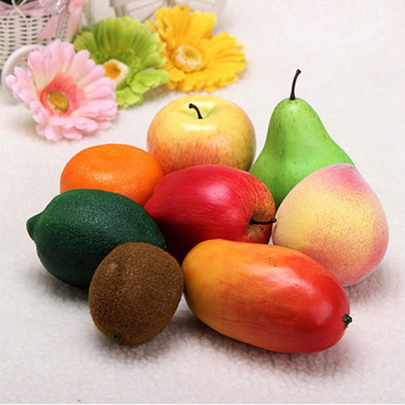 Plastic Artificial Fruits Plastic Food Home Decorations