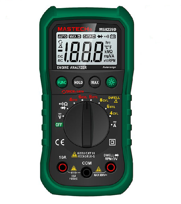 MASTECH MS8239D AC DC Ohm Frequency Auto Range Digital Multimeter