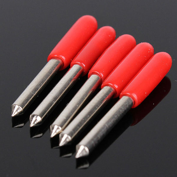 5pcs 45 Degree Vinyl Cutter Plotter Blades Cemented Carbide Blade For Roland Cutter