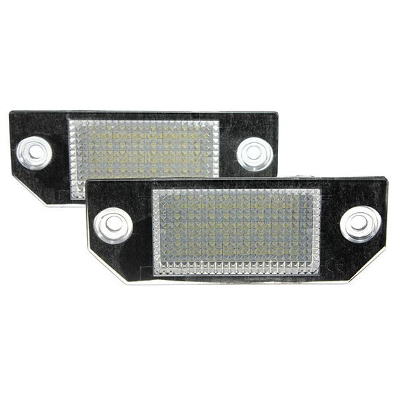 2x 24LEDs License Number Plate Light Lamps for Ford Focus C-MAX 03-07