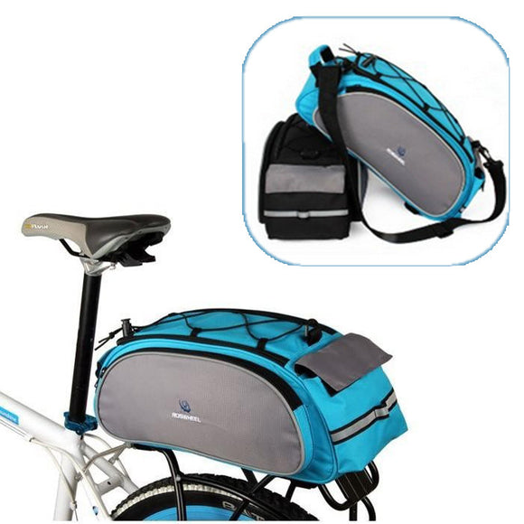 roswheel fahrradtasche Roswheel Bike Bicycle Rear Seat Tail Bag Pannier Double Sides – Electronic Pro