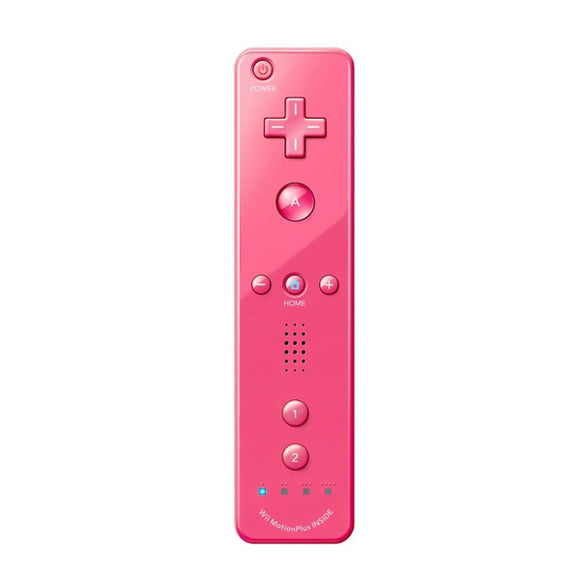Motion Plus Remote Controller for Wii & Wii U Lovely Pink
