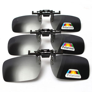 Polarized  Clip On Sunglasses Glasses Lens