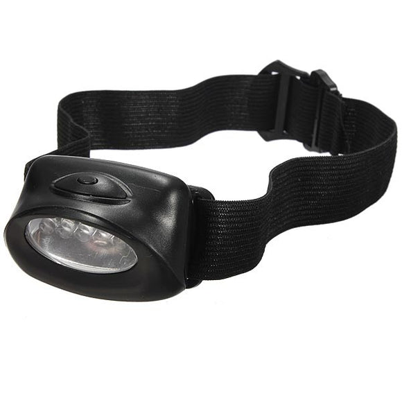 Waterproof 5 LED Bike Headlight Headlamp 7 Modes for Hunting Fishing