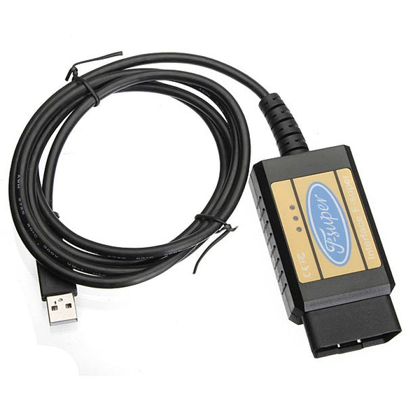 USB Diagnostic Fault Code Scan Tool 16 Pins for Ford Super 2