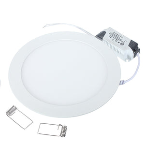 15W Round Ceiling Ultra Thin Panel LED Lamp Down Light Light 85-265V