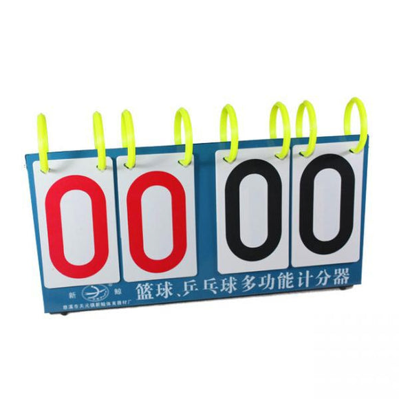 Football Basketball Turn Scoreboard Sport Equipment Scoreboard Device