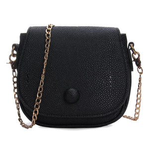 New Korean Fashion Women Bag Pu Leather Chain Cross Body Bag