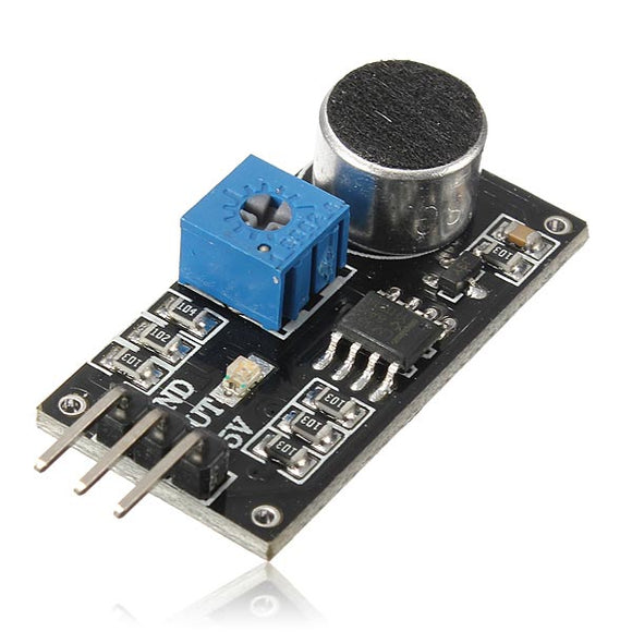 Sound Sensor Detection Module LM393 Chip Electret Microphone For Arduino