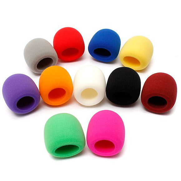 Handheld Stage Microphone Wind Shield Sponge Foam Mic Cover