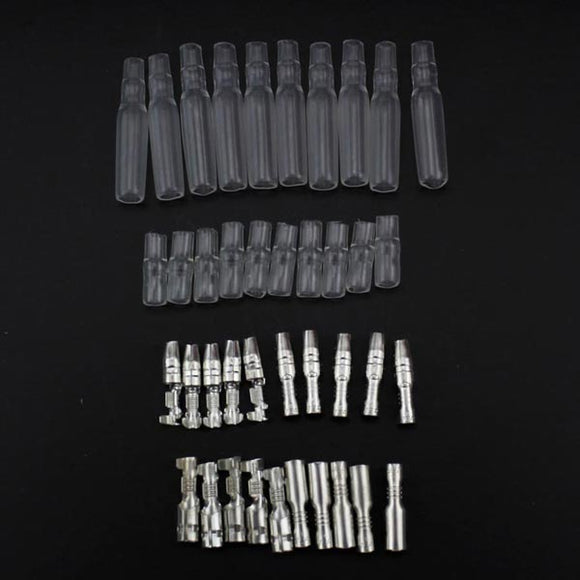 10 x 2.8mm Male Female 1 Way Connectors Terminal for Motorcycle