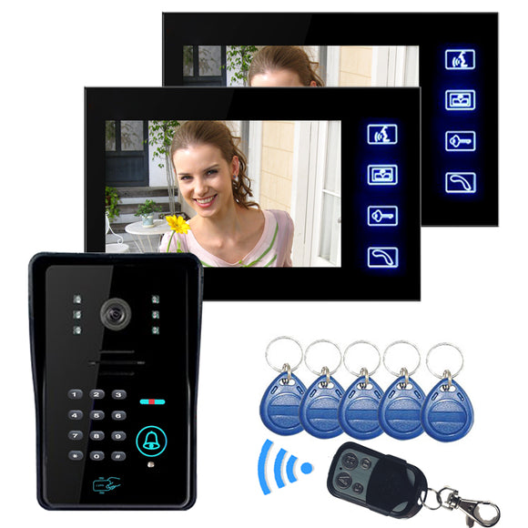 ENNIO SY806MJIDS12 LCD Video Door Phone With IR Camera & Code Keypad