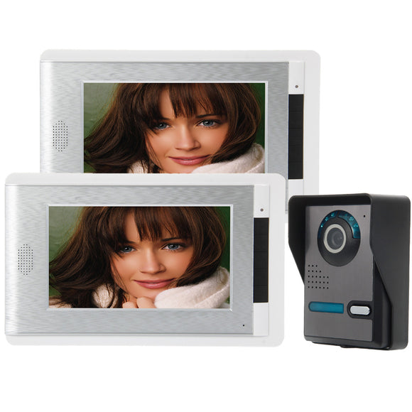 ENNIO SY814FA12 7 inch Video Door Phone Doorbell Intercom Kit