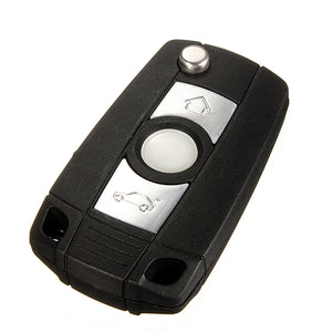 2 Buttons Flip Remote Key Fob Shell Case For BMW X3 325i 330i 545i X5