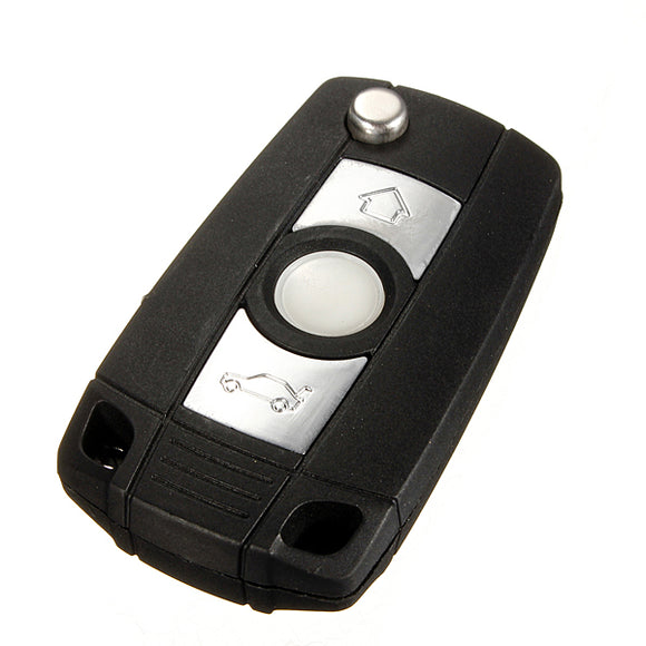 2 Buttons Flip Remote Key Fob Shell Case For BMW X3 325i 330i 545i X5
