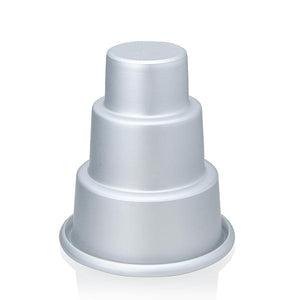 H504 Three-Tier Cup Cake Pudding Chocolate Cake Mold Baking Pan Mould