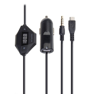 Octagon 3.5mm FM Transmitter + MIC USB Charging For Samsung Millet