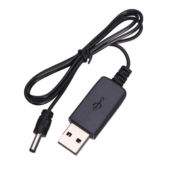 USB To DC 2.0 Cable 2.0*0.5mm Charging Cable USB Charger Spare Parts