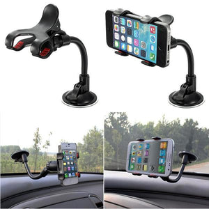 Universal 360 Adjustable Wind Shield Car Holder For iPhone 5 5S