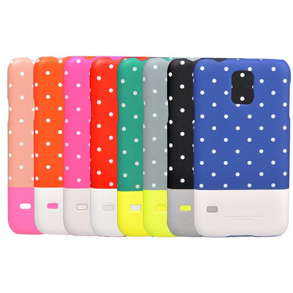 Kajsa Polka Dots Pattern Noctilucent Hard Case For Samsung S5 I9600