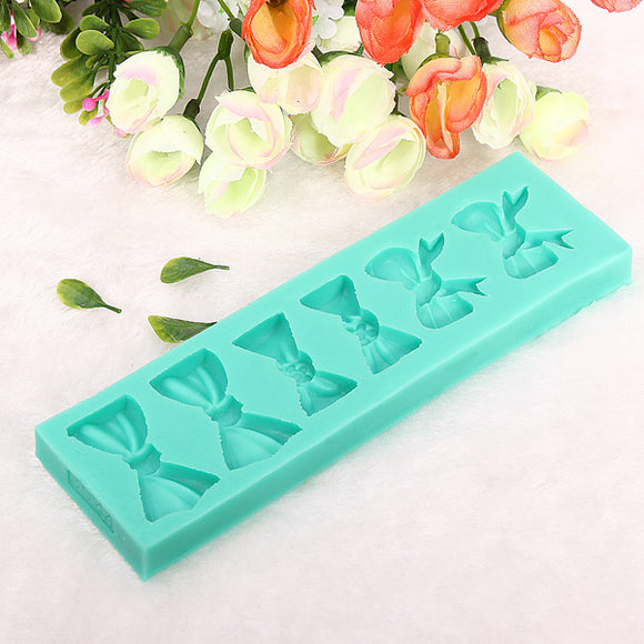 Bow Tie Cake Mold Silicone Fondant Mould Creative Baking Mold Silicone Kitchen Tools