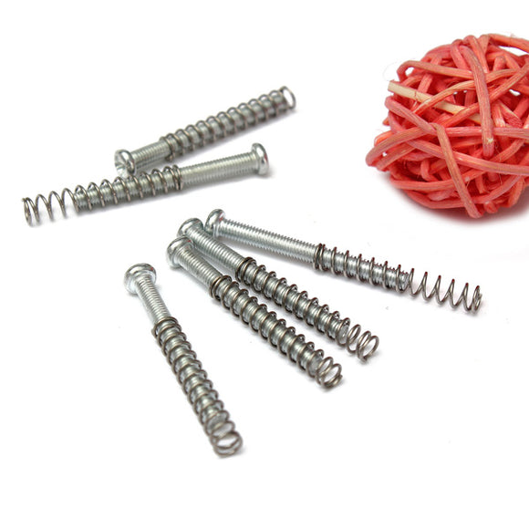 Silver Screws Springs Sets Kits Guitar Humbucker Pickup Mounting
