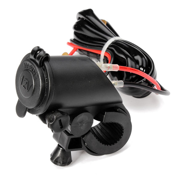 12-24V Motorcycle Ignitor HandleBar Phone Power Adapter USB Charger