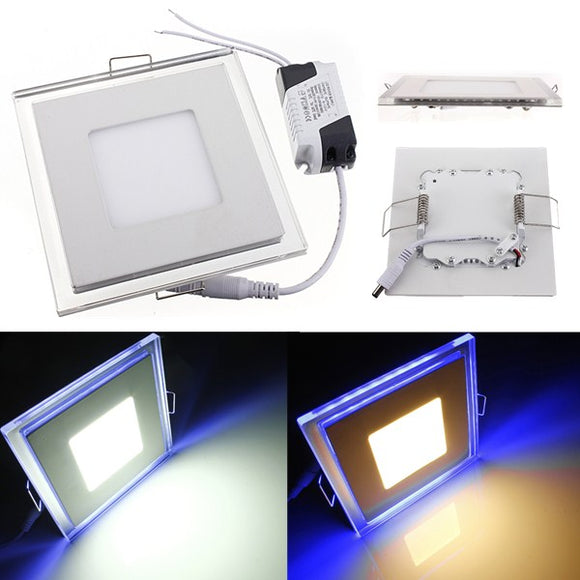 15W Square Acrylic LED Recessed Panel Down Light For Indoor