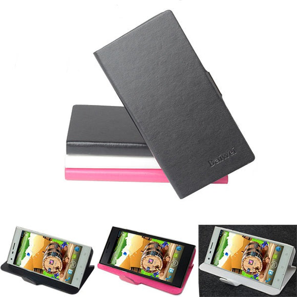 PU Leather Protective Case Flip Cover For CUBOT S308