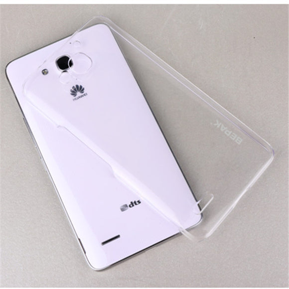 BEPAK Ultra Thin Crystal Invisible Hard Case Cover For Huawei Honor 3X