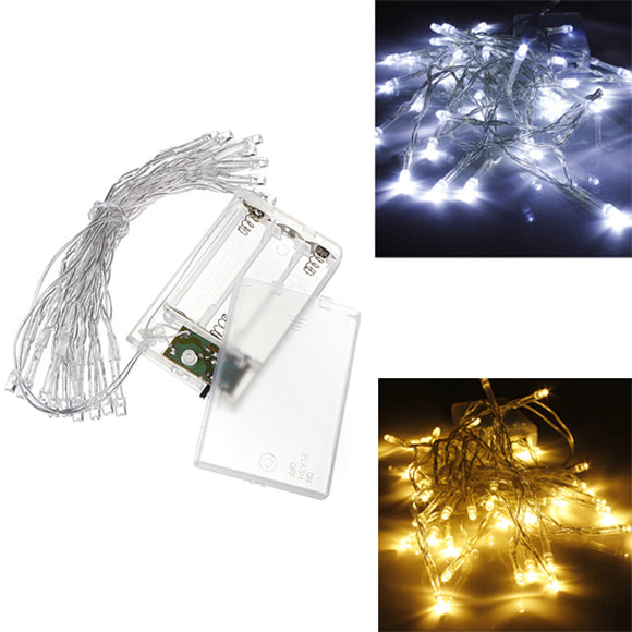 AA Battery Mini 20 LEDs Cool/Warm White Christmas String Fairy Lights