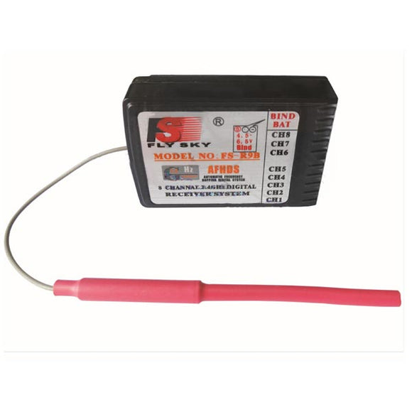 FlySky FS-R9B 8Ch 2.4Ghz RC Receiver for i6 i10 T6 CT6B TH9X Transmiter