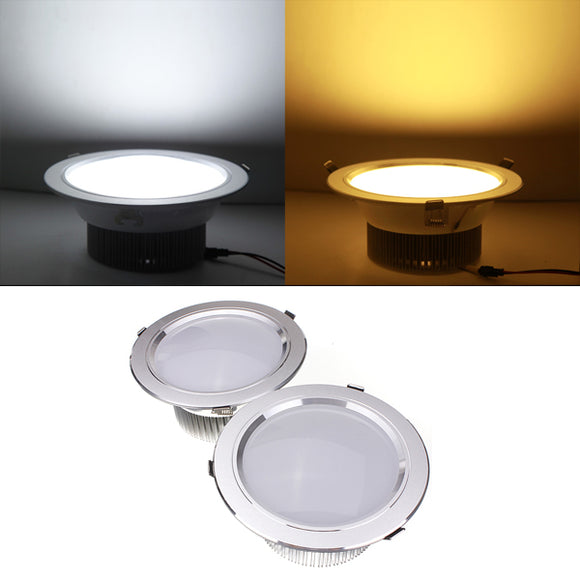 18W LED Ceiling Spotlight Recessed Lamp 85-265V + Driver