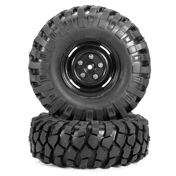 2PCS HOBBY MASTER 1/10 108mm Tires For RC Crawler Car HC12001