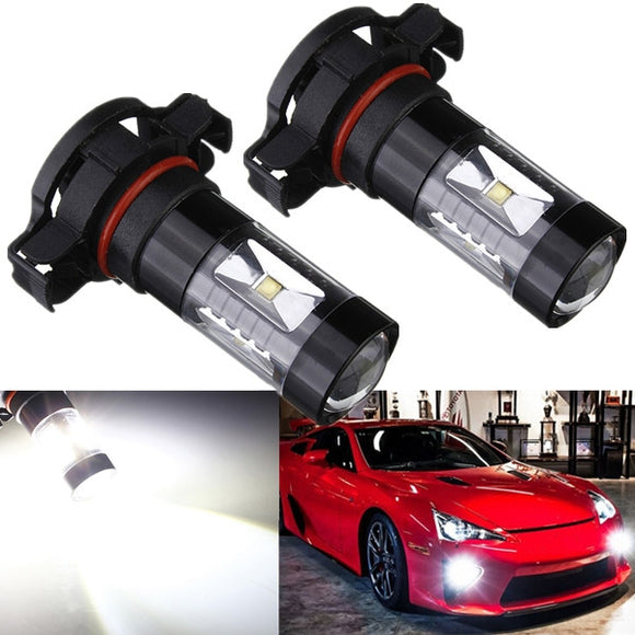 Super Bright White H16 2504 30W LED Fog Head Light Bulb DRL 6000K 12V