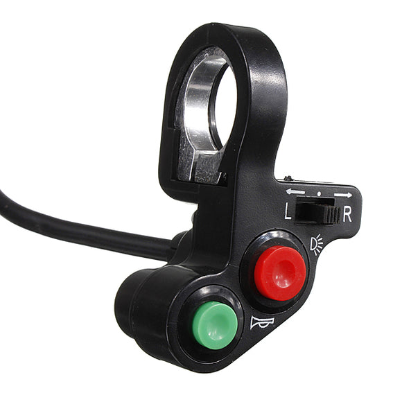 Motorcycle Atv  Pit Bike Horn Lights Turn Signals Switch On/off Button