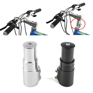 Bicycle Fork Stem Extender Bike Handlebar Riser Head Up Adapter