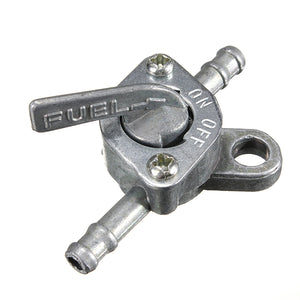 Motorcycle Scooter SUV Inline Petrol Fuel Tank Tap On-Off Switch