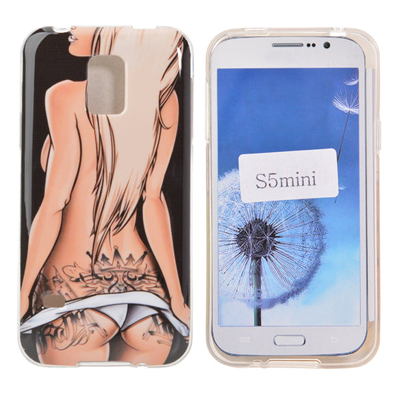 Sexy Girl TPU Protective Case for Samsung Galaxy S5 mini