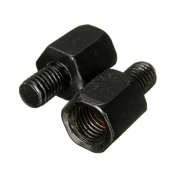 Motorcycle 10mm to 8mm Rear Mirror Adapter Bolts Screw For Yamaha