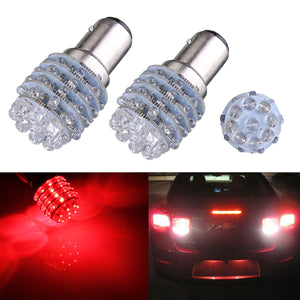 1pcs BAY15D 1157 1016 5W T25 Red 45 LED Car Tail Stop Light Bulb Lamp