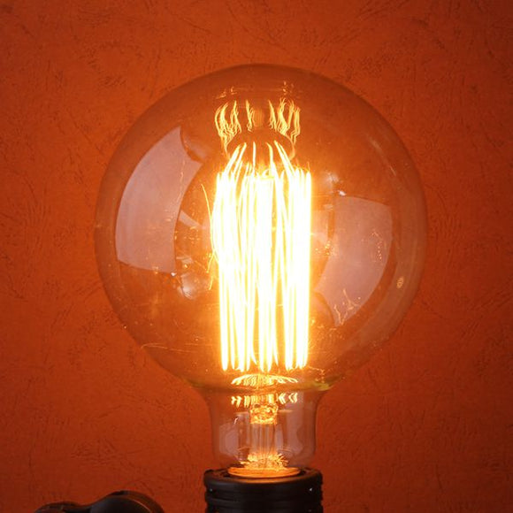 Incandescent Bulbs G95 E27 60W 110/220V 138mm x 95mm Retro Edison Bulb