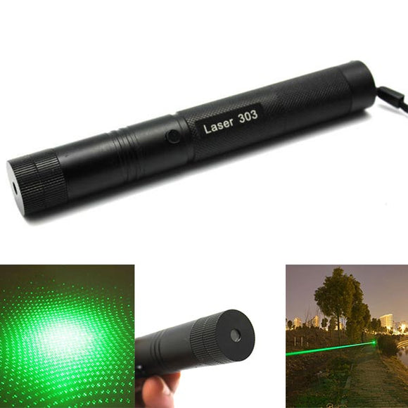 Adjustable Burning 303 5mw 532nm Green Beam Laser Pointer