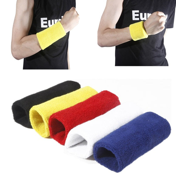 13.5*7cm Sports Fitness Wrist Sweatband Hand Wrap Wristband